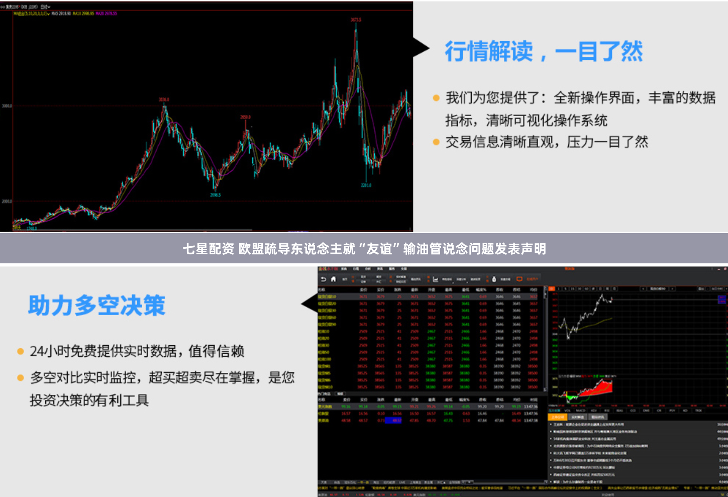 七星配资 欧盟疏导东说念主就“友谊”输油管说念问题发表声明