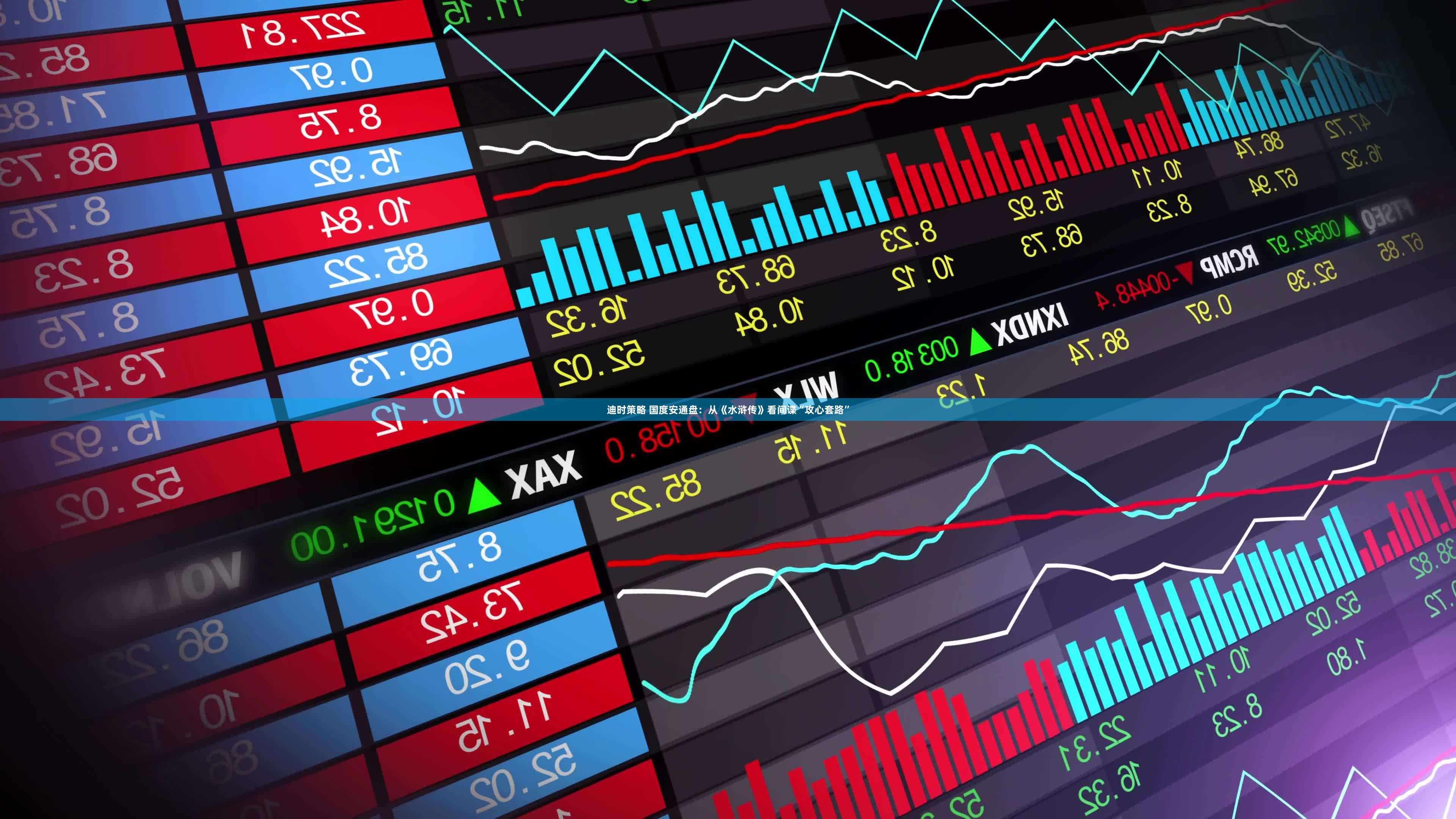 迪时策略 国度安通盘：从《水浒传》看间谍“攻心套路”