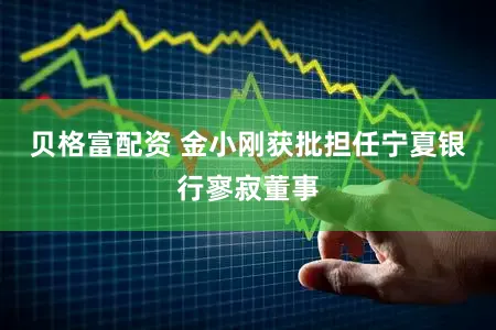 贝格富配资 金小刚获批担任宁夏银行寥寂董事