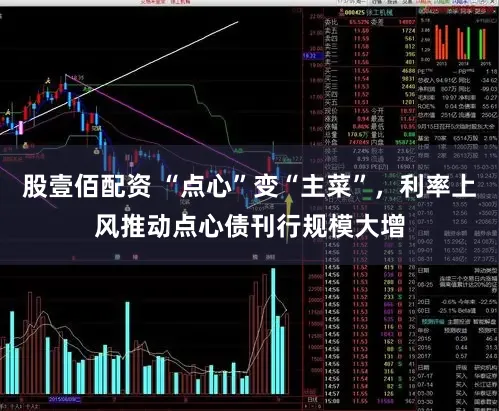 股壹佰配资 “点心”变“主菜”，利率上风推动点心债刊行规模大增