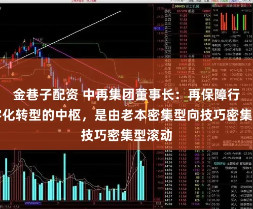 金巷子配资 中再集团董事长：再保障行业数字化转型的中枢，是由老本密集型向技巧密集型滚动