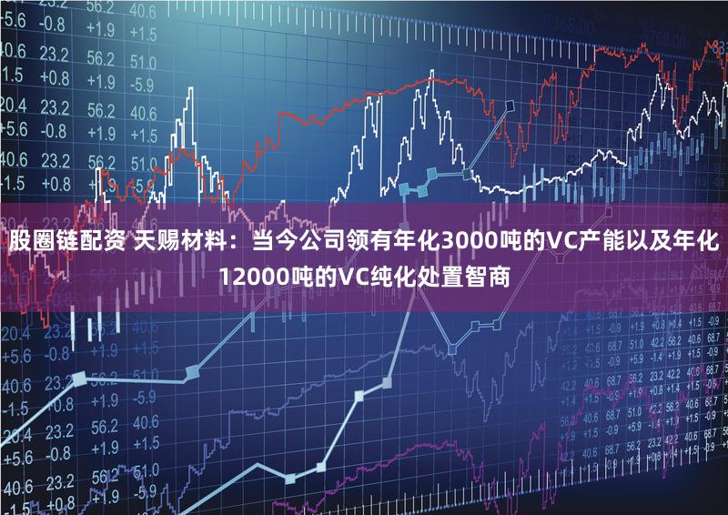 股圈链配资 天赐材料：当今公司领有年化3000吨的VC产能以及年化12000吨的VC纯化处置智商